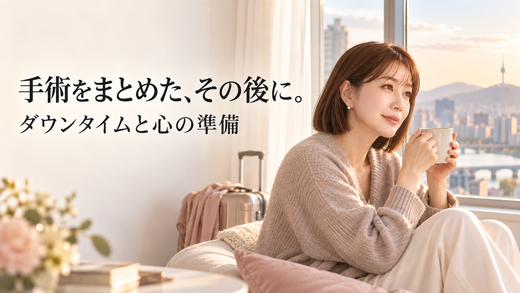 一度に手術を受ければ、ダウンタイムも一度で終わる。でも、それだけでは語れないこと
